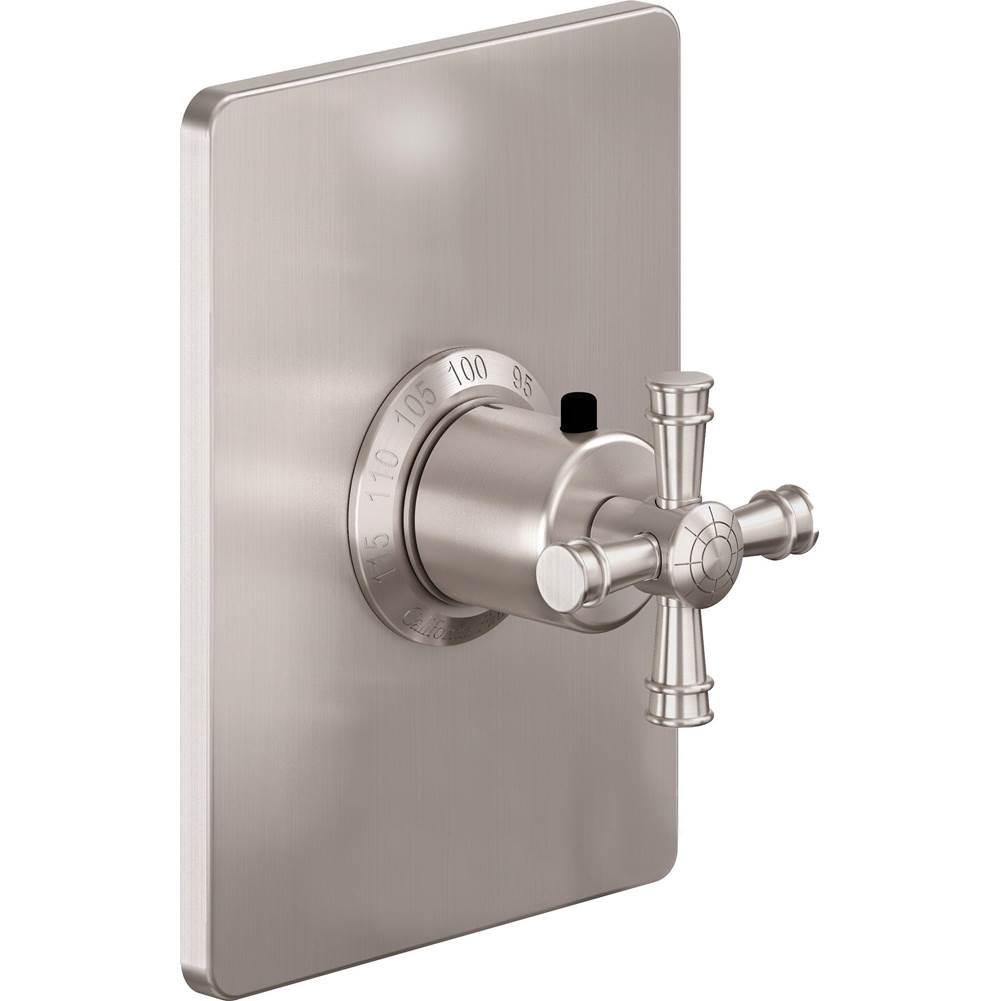 California Faucets Thermostatic Valve Trim Shower Faucet Trims item TO-THCN-C1X-WHT