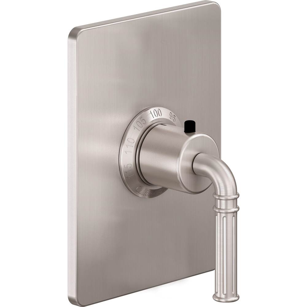 California Faucets Thermostatic Valve Trim Shower Faucet Trims item TO-THCN-C1-BLK