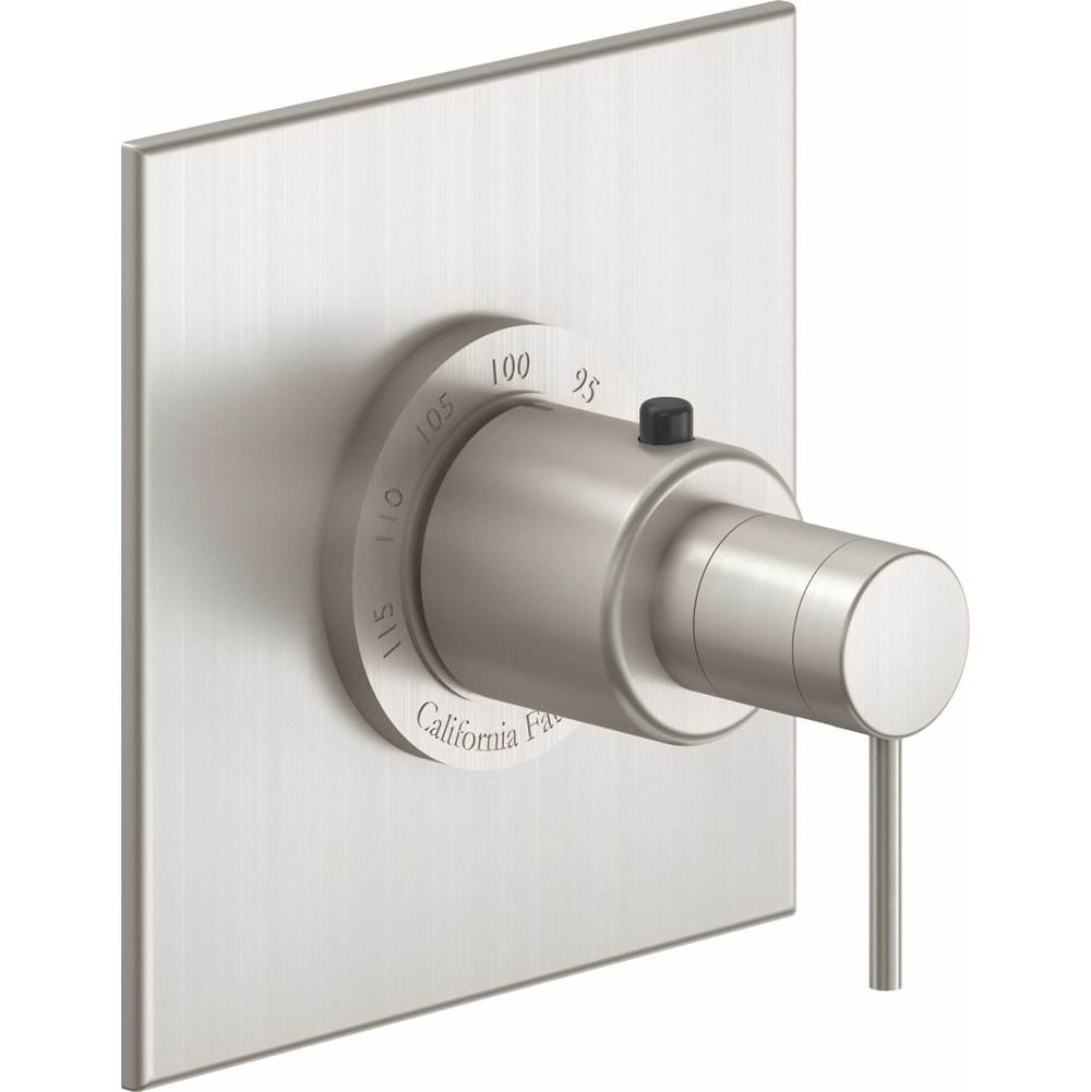 California Faucets Thermostatic Valve Trim Shower Faucet Trims item TO-THFN-52-LSG