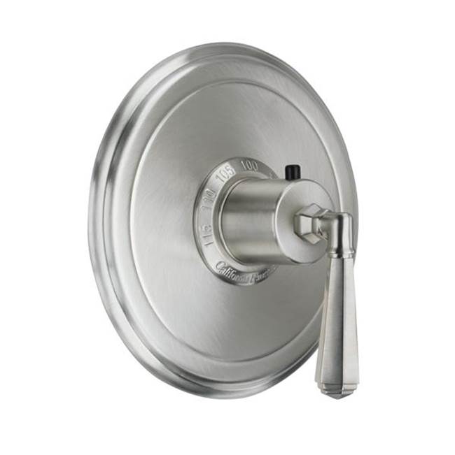California Faucets Thermostatic Valve Trim Shower Faucet Trims item TO-THN-46-MBLK