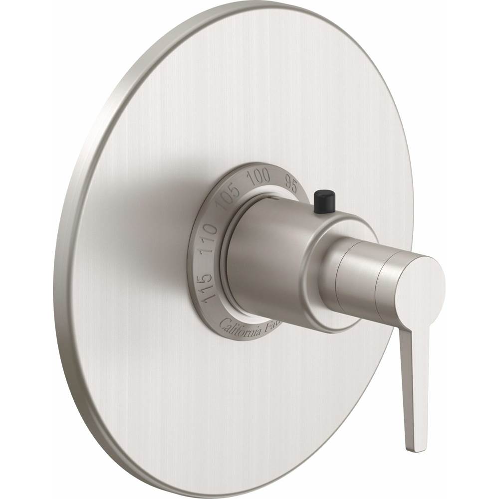 California Faucets Thermostatic Valve Trim Shower Faucet Trims item TO-THN-53-BLKN