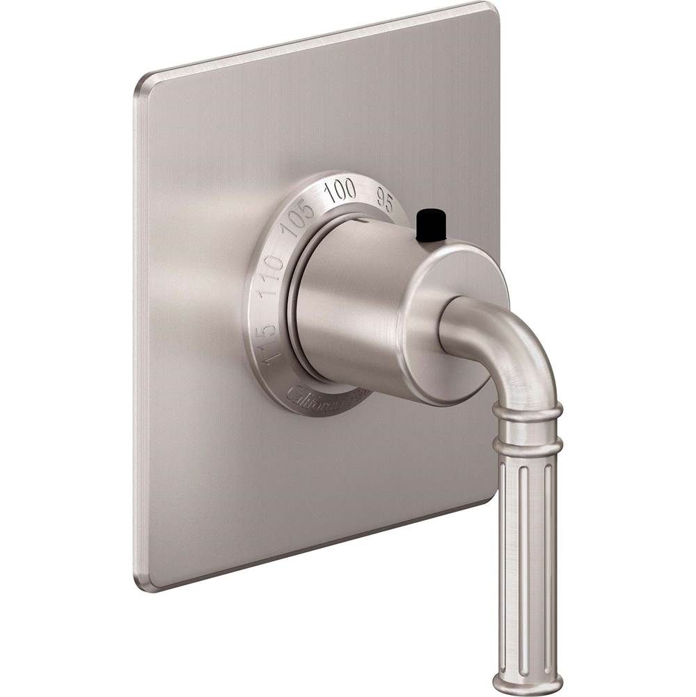 California Faucets Thermostatic Valve Trim Shower Faucet Trims item TO-THQN-C1-BLKN