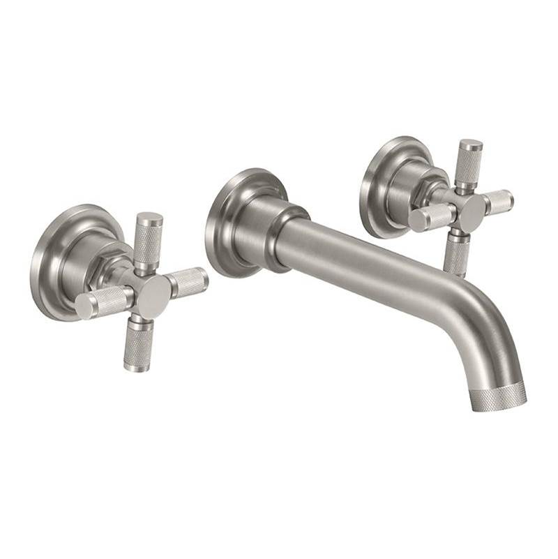 California Faucets Wall Mounted Bathroom Sink Faucets item TO-V3002XK-7-MWHT