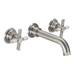 California Faucets - TO-V3002XK-7-MBLK - Wall Mounted Bathroom Sink Faucets