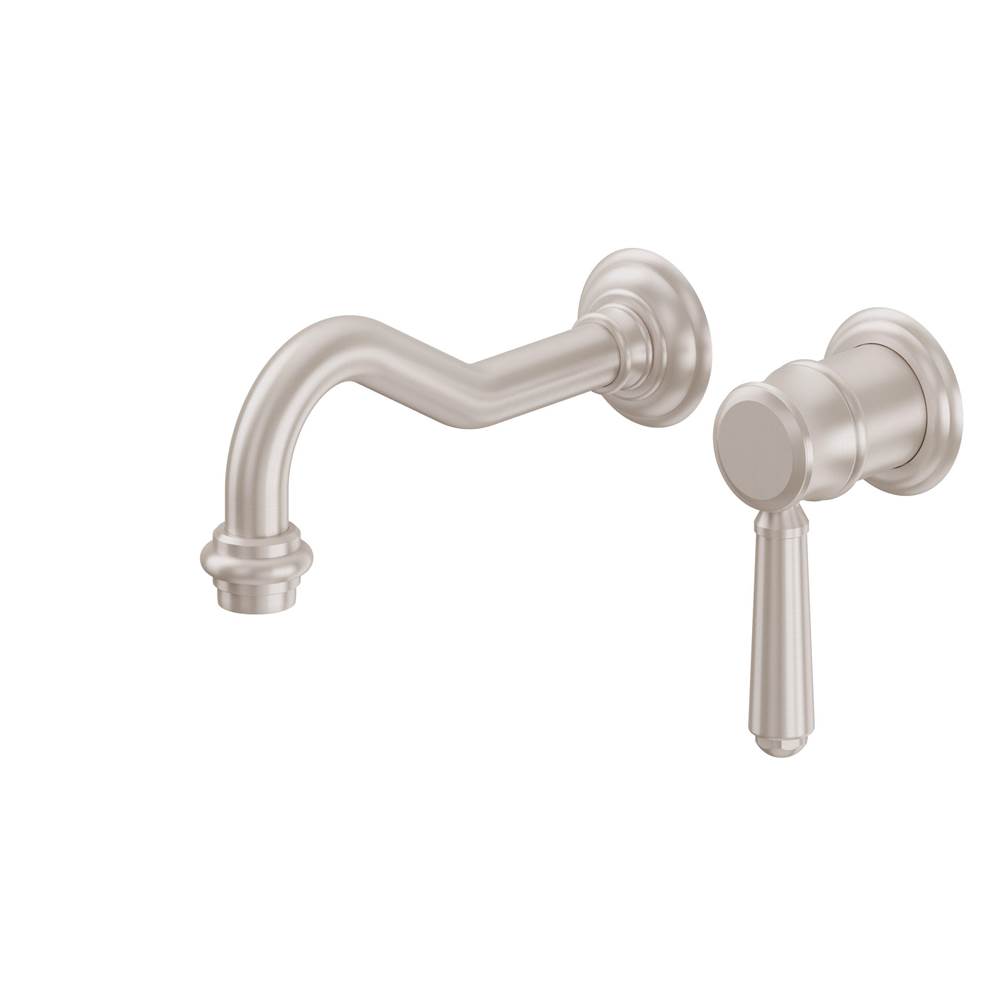 California Faucets Wall Mounted Bathroom Sink Faucets item TO-V3301-7-LSG