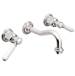 California Faucets - TO-V3502-7-PC - Wall Mounted Bathroom Sink Faucets