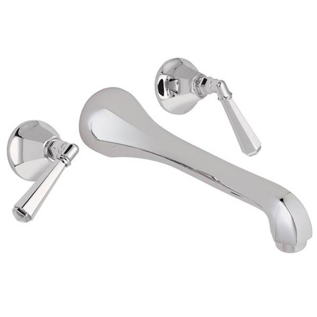 California Faucets Wall Mounted Bathroom Sink Faucets item TO-V4602-9-WHT