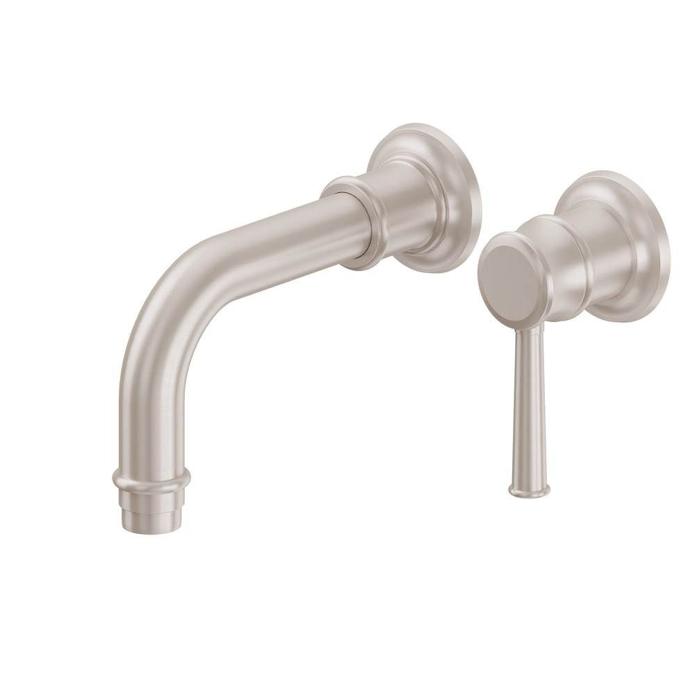 California Faucets Wall Mounted Bathroom Sink Faucets item TO-V4801-7-MWHT