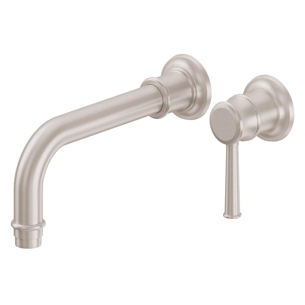 California Faucets Wall Mounted Bathroom Sink Faucets item TO-V4801-9-MWHT