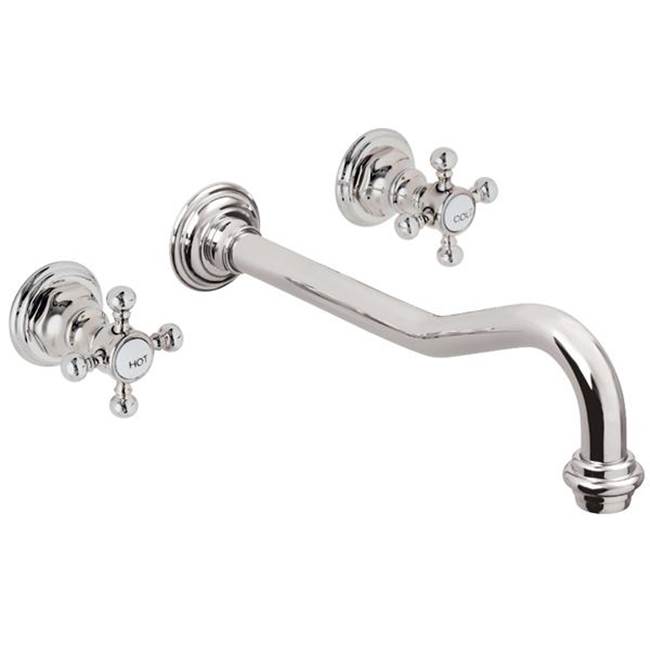 California Faucets Wall Mounted Bathroom Sink Faucets item TO-V6102-9-BTB