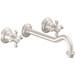 California Faucets - TO-V6102X-9-MWHT - Wall Mounted Bathroom Sink Faucets