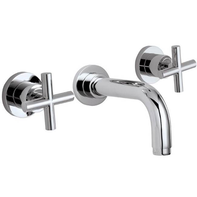 California Faucets Wall Mounted Bathroom Sink Faucets item TO-V6502-7-MBLK