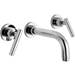 California Faucets - TO-V6602-9-MWHT - Wall Mounted Bathroom Sink Faucets