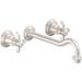 California Faucets - TO-V6102XD-9-MWHT - Wall Mounted Bathroom Sink Faucets