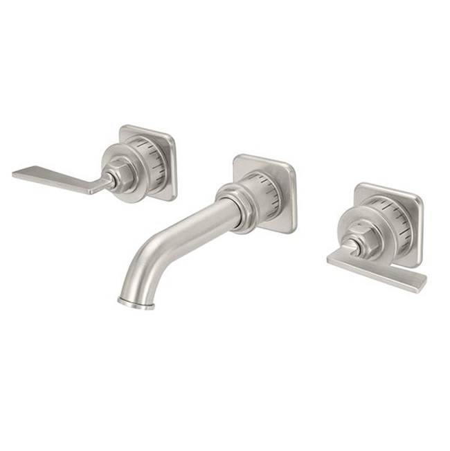 California Faucets Wall Mounted Bathroom Sink Faucets item TO-V8502-7-MWHT