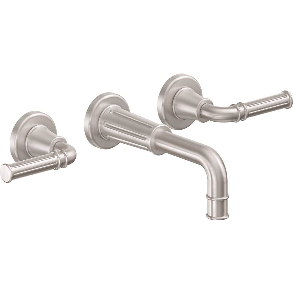 California Faucets Wall Mounted Bathroom Sink Faucets item TO-VC102-7-USS