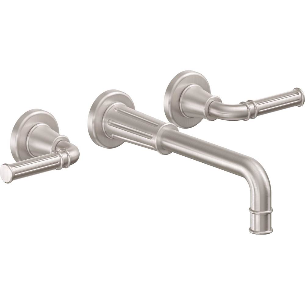 California Faucets Wall Mounted Bathroom Sink Faucets item TO-VC102-9-BBU