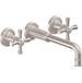 California Faucets - TO-VC102X-9-LPG - Wall Mounted Bathroom Sink Faucets