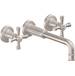 California Faucets - TO-VC102XS-9-BTB - Wall Mounted Bathroom Sink Faucets