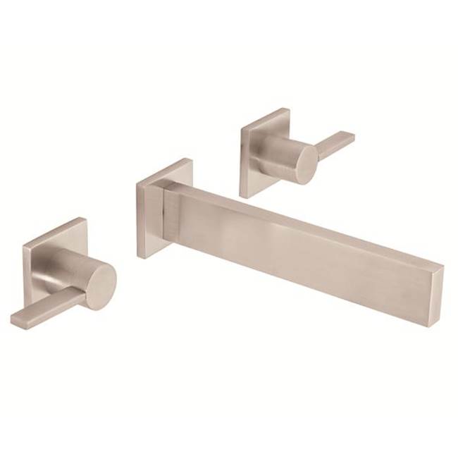 California Faucets Wall Mounted Bathroom Sink Faucets item TO-VE302C-7-MWHT