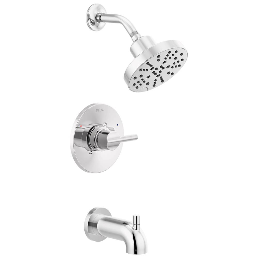 Henry Kitchen and BathDelta FaucetNicoli™ Monitor® 14 Series H2Okinetic® Tub and Shower
