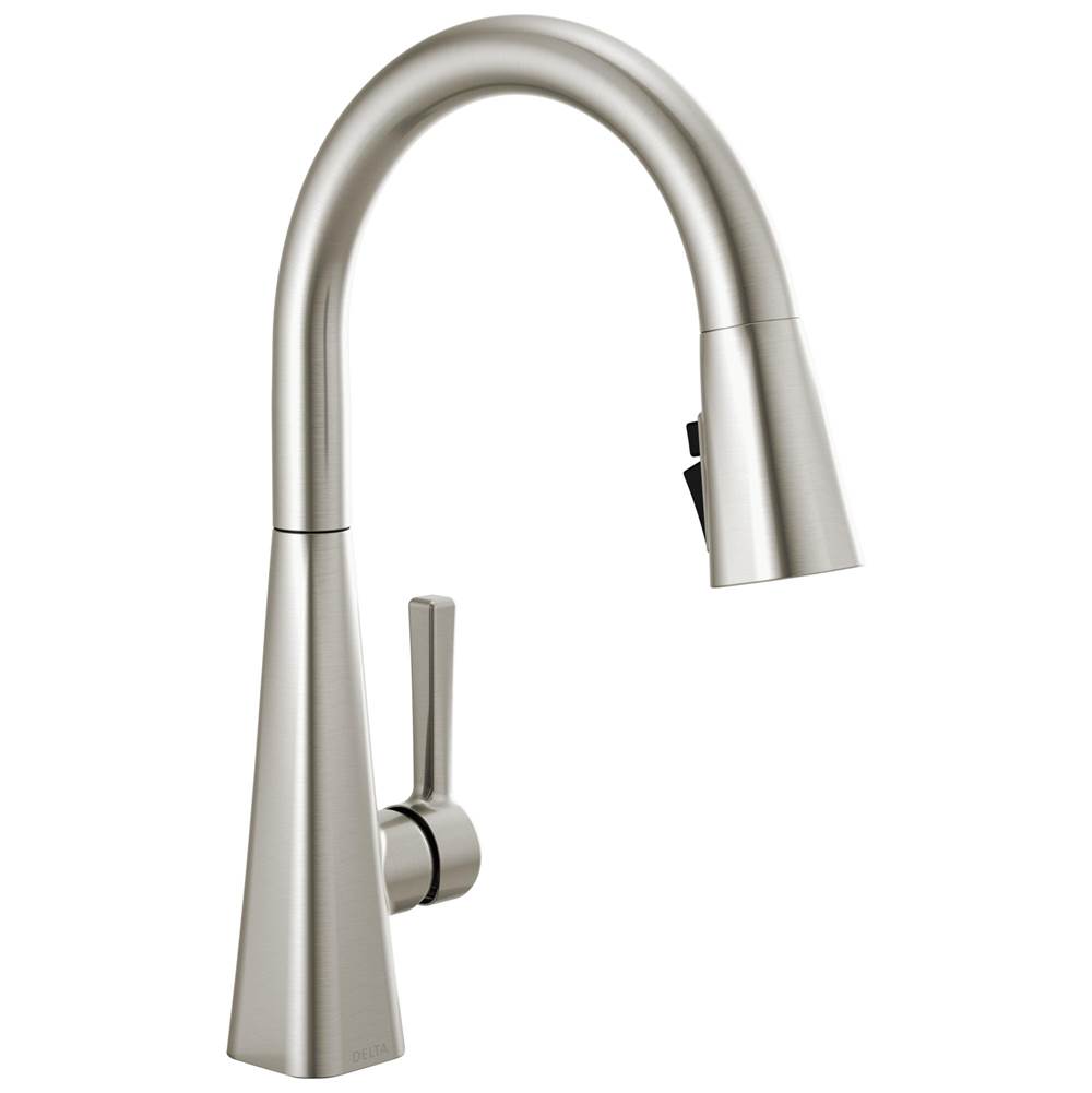 Delta Faucet Retractable Faucets Kitchen Faucets item 19802Z-SP-DST