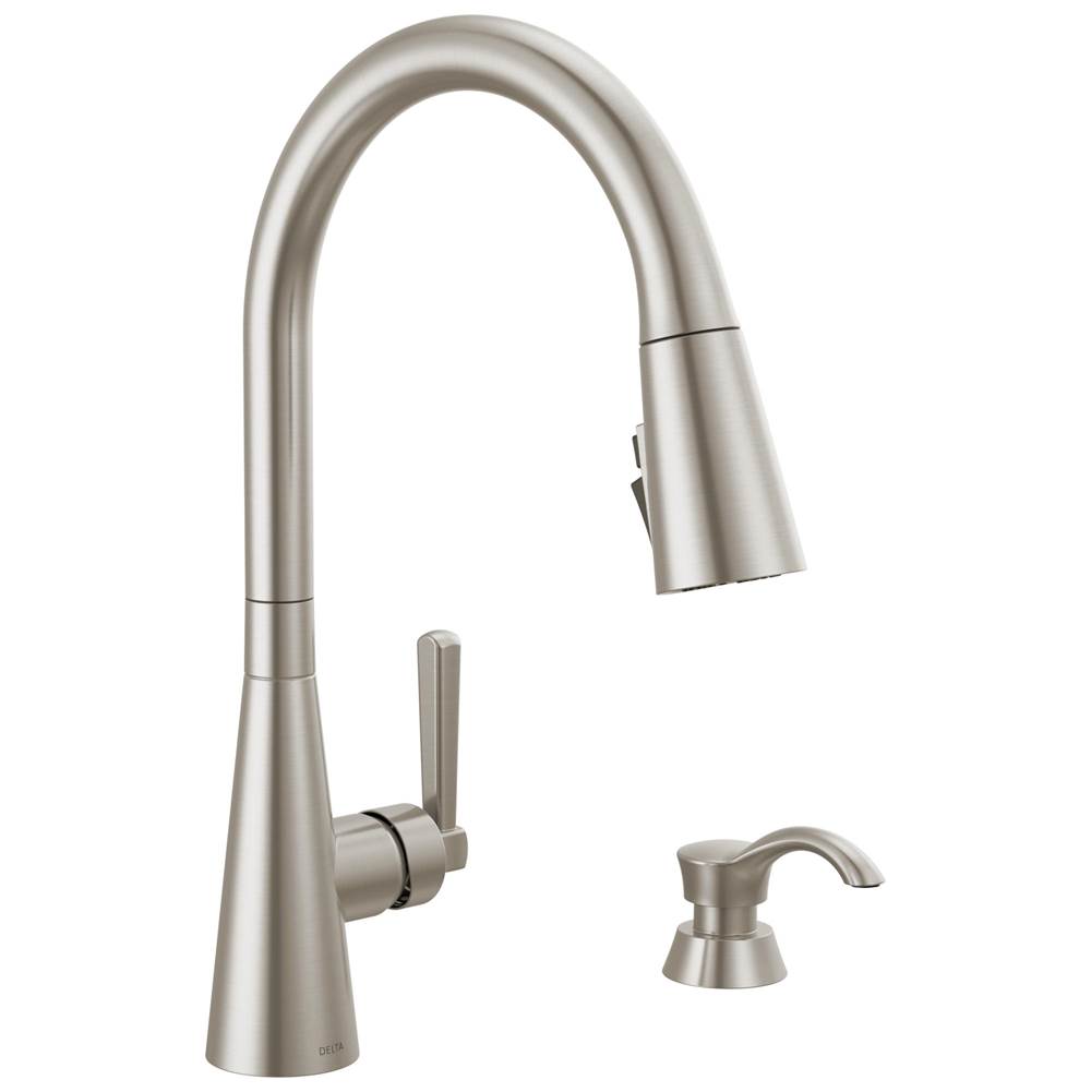 Delta Faucet Retractable Faucets Kitchen Faucets item 19893Z-SPSD-DST