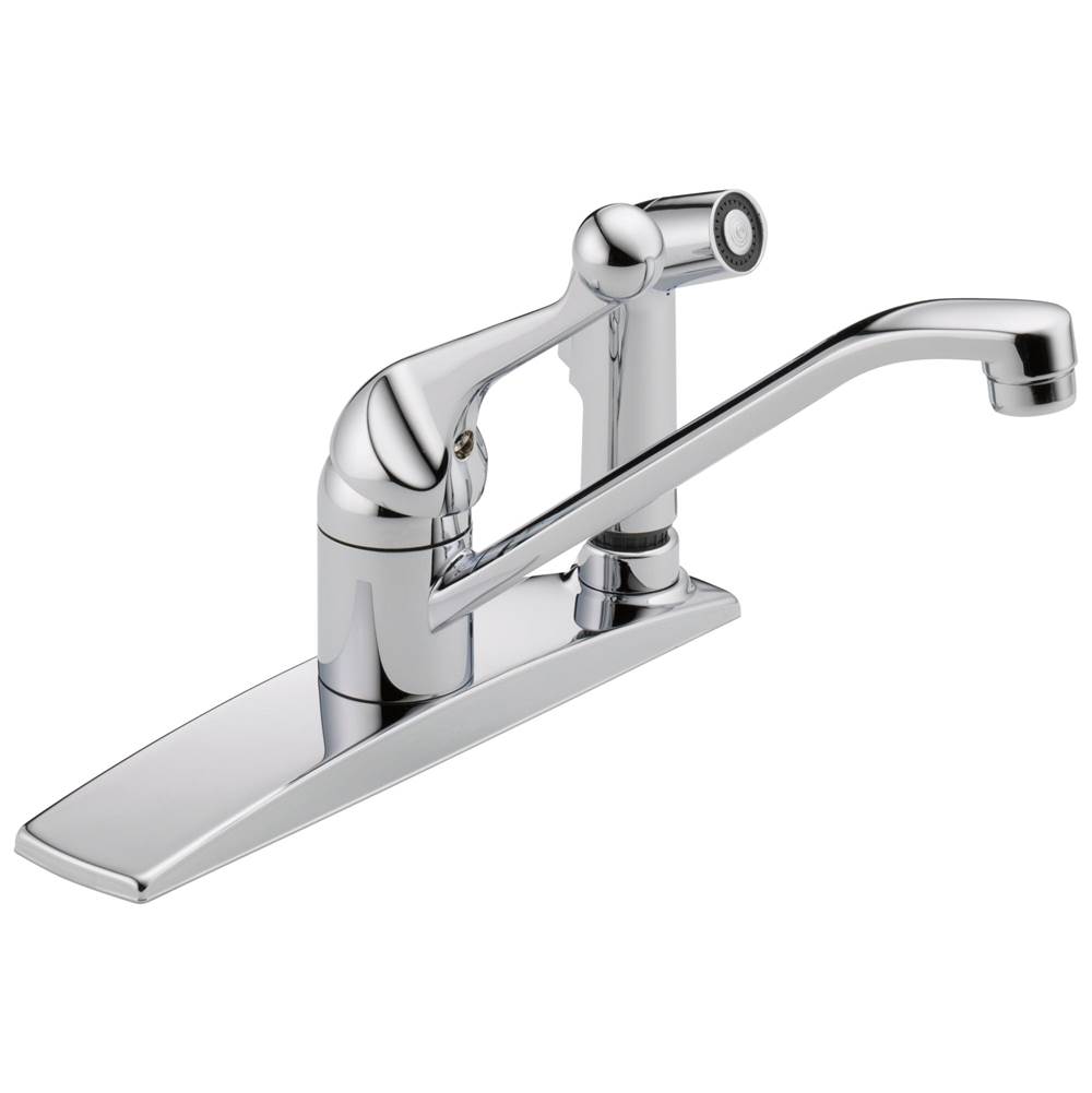 Delta Faucet Deck Mount Kitchen Faucets item 300LF-WF
