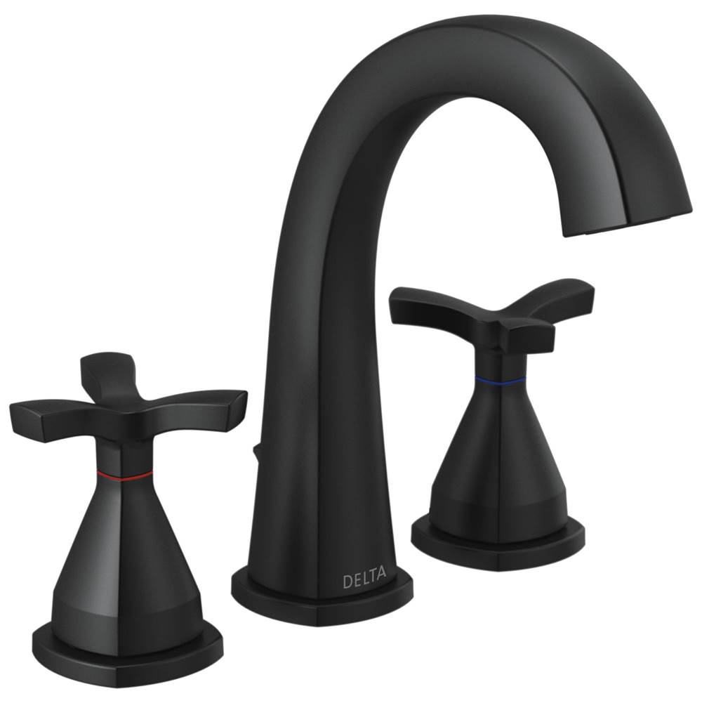 Delta Faucet Widespread Bathroom Sink Faucets item 357756-BLMPU-DST