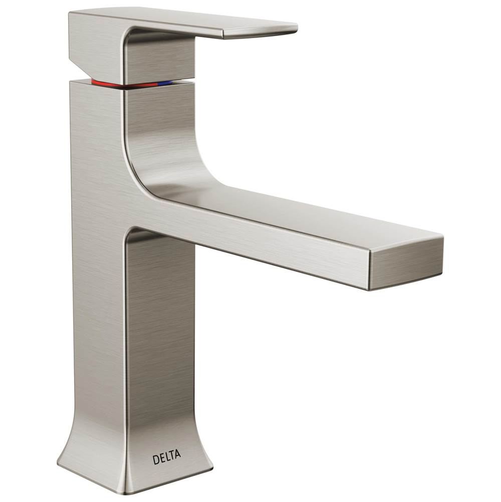Delta Faucet Single Hole Bathroom Sink Faucets item 537-SSMPU-DST