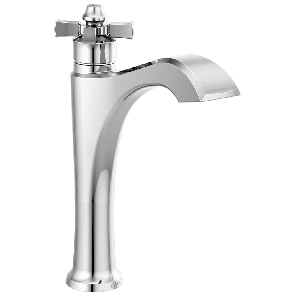 Henry Kitchen and BathDelta FaucetDorval™ Single Handle Mid-Height Vessel Bathroom Faucet