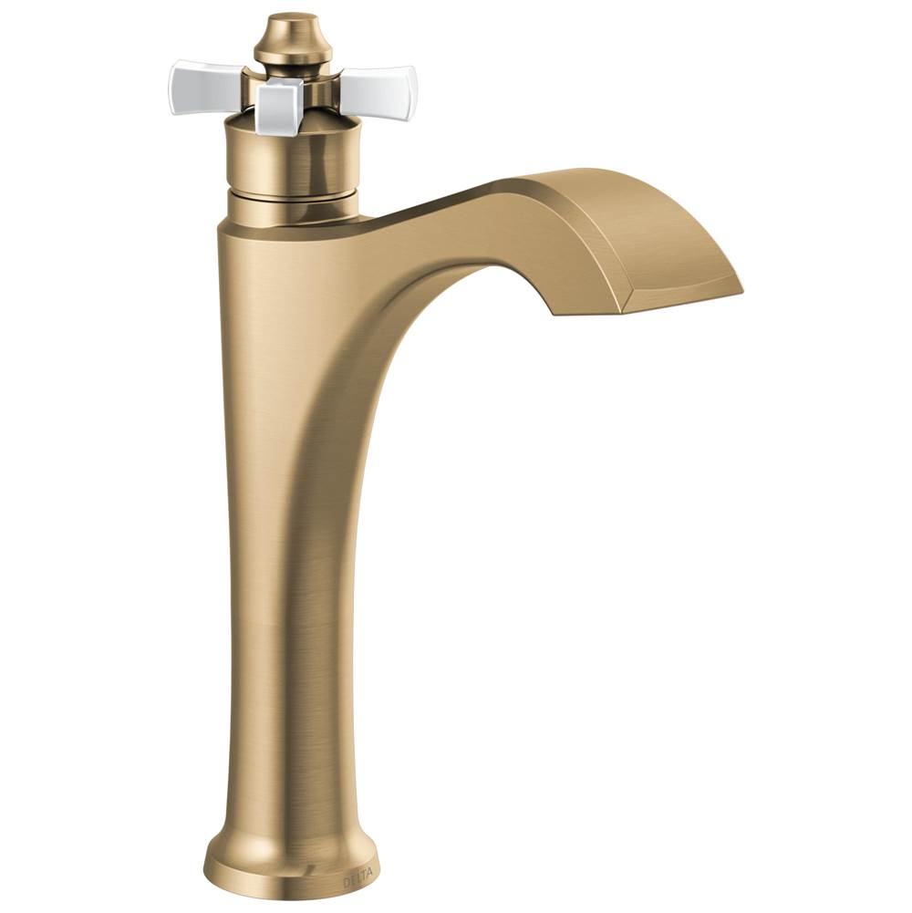 Delta Faucet Single Hole Bathroom Sink Faucets item 657-GS-DST