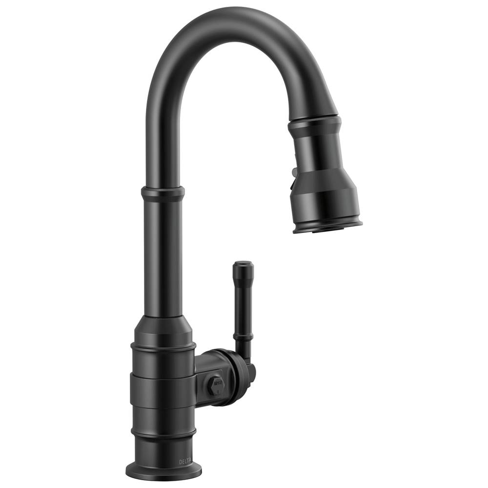Delta Faucet Retractable Faucets Kitchen Faucets item 9990-BL-DST