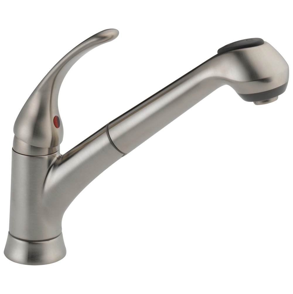 Delta Faucet Deck Mount Kitchen Faucets item B4310LF-SS