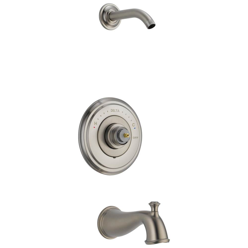 Delta Faucet Tub And Shower Faucets Less Showerhead Tub And Shower Faucets item T14497-SSLHP-LHD