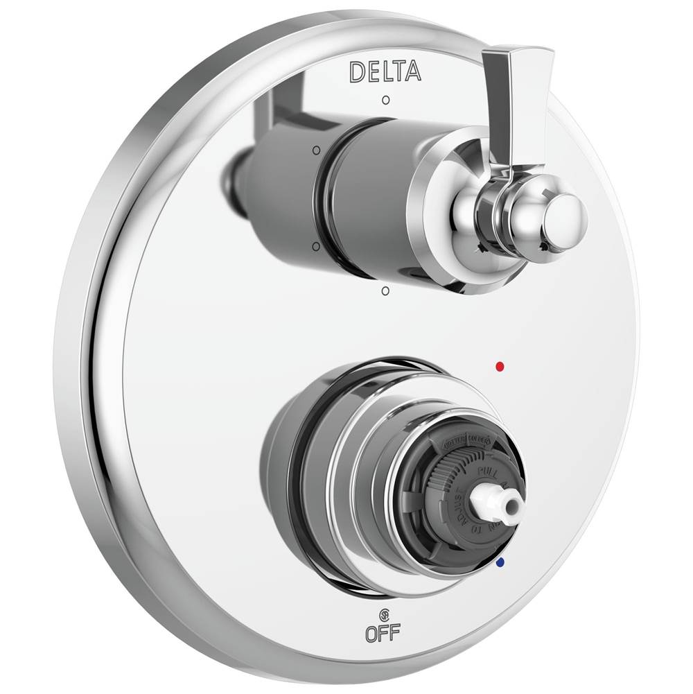 Delta Faucet Pressure Balance Trims With Integrated Diverter Shower Faucet Trims item T24956-LHP