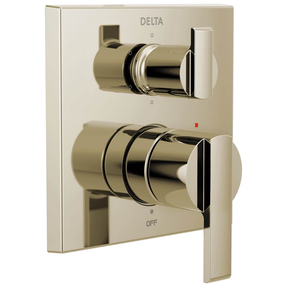 Delta Faucet Pressure Balance Trims With Integrated Diverter Shower Faucet Trims item T24967-PN