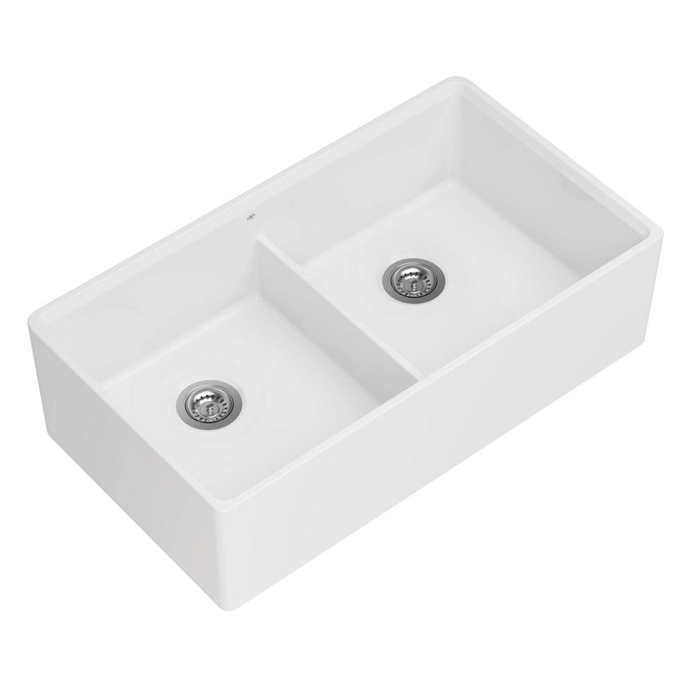 Henry Kitchen and BathDXVEtre 36 in. Double Apron Kitchen Sink