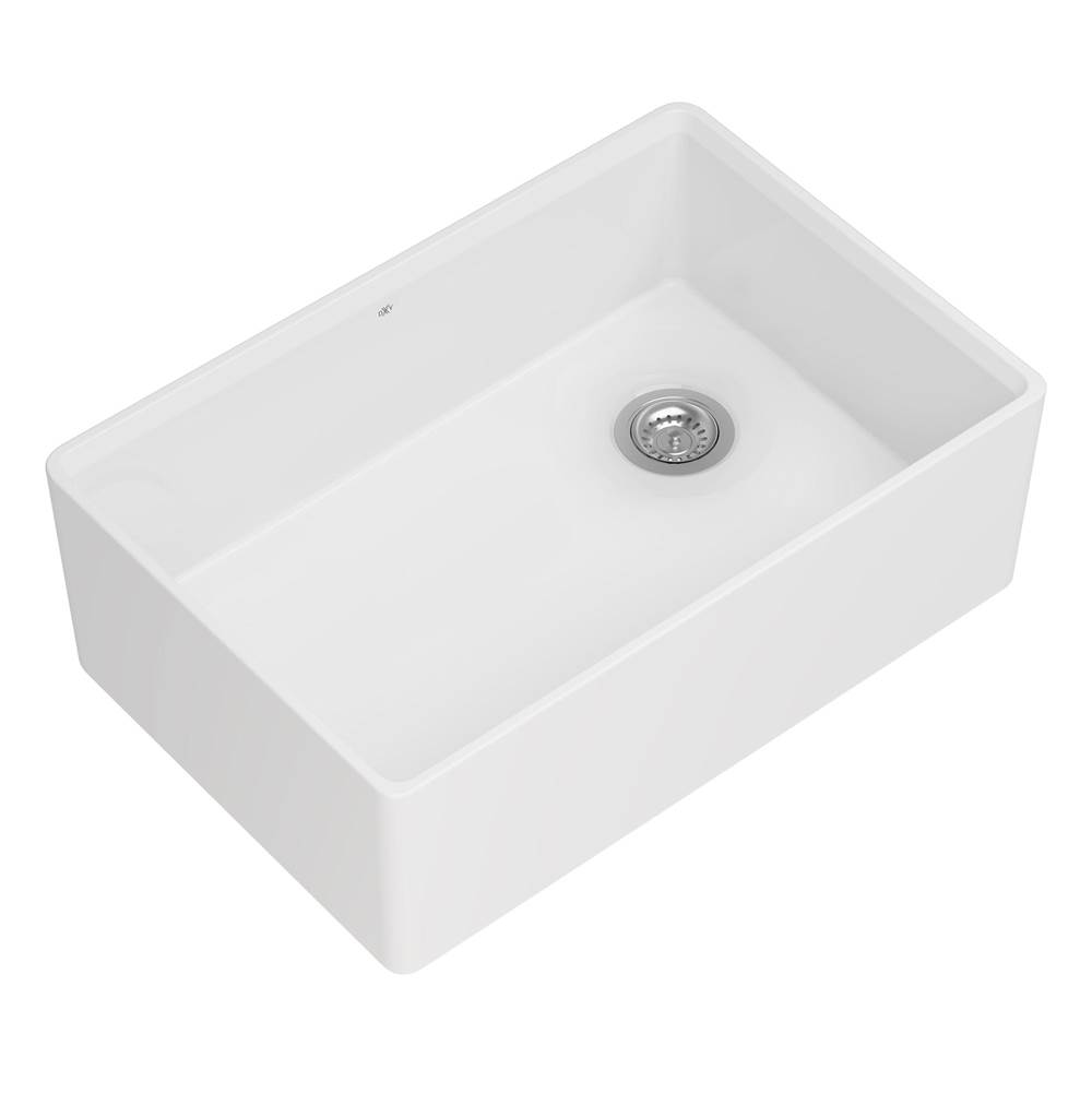 Henry Kitchen and BathDXVEtre™ 30 in. Apron Kitchen Sink with Offset Drain