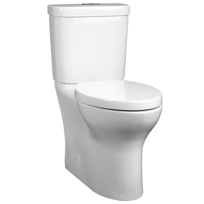 Henry Kitchen and BathDXVEquility Two-Piece Dual Flush Chair Height Elongated Toilet with Seat