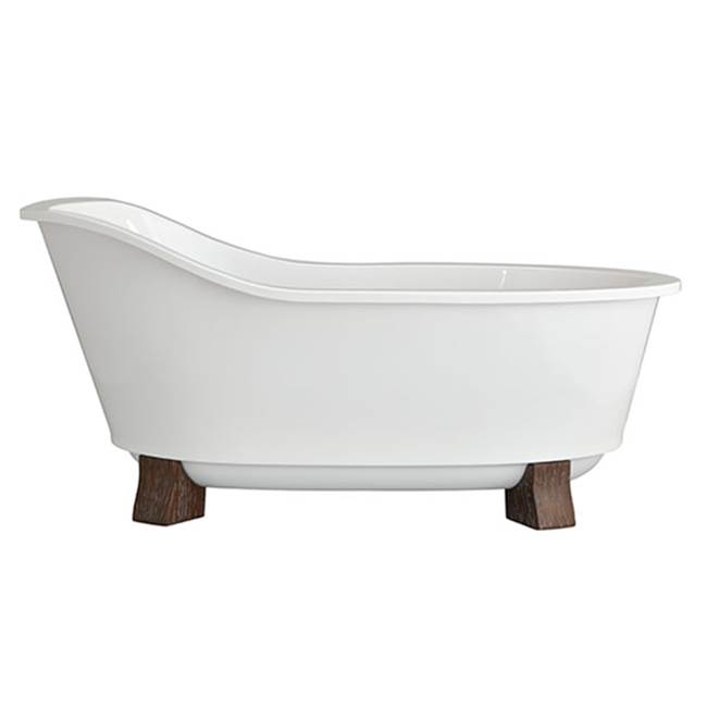 Henry Kitchen and BathDXVOak Hill® 66 in. x 36 in. Freestanding Bathtub with Feet