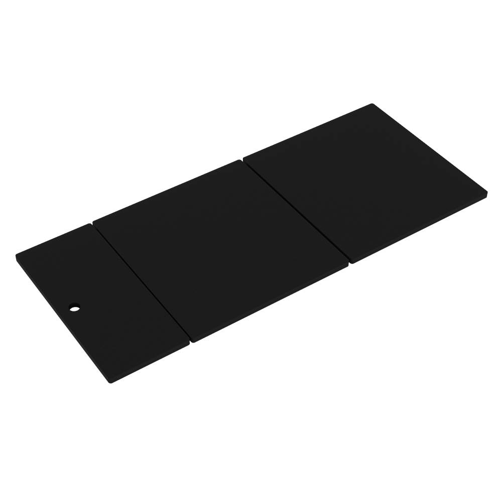 Henry Kitchen and BathElkay Reserve SelectionCircuit Chef Black Polymer 43-3/4'' x 18-3/4'' x 1/2'' Cutting Boards