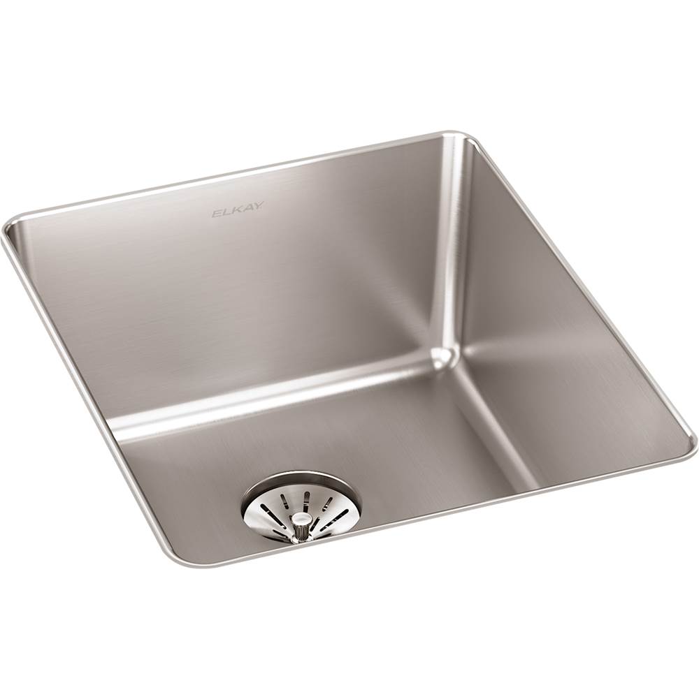 Henry Kitchen and BathElkay Reserve SelectionElkay Lustertone Iconix 16 Gauge Stainless Steel 16'' x 18-1/2'' x 8'', Single Bowl Undermount Sink with Perfect Drain