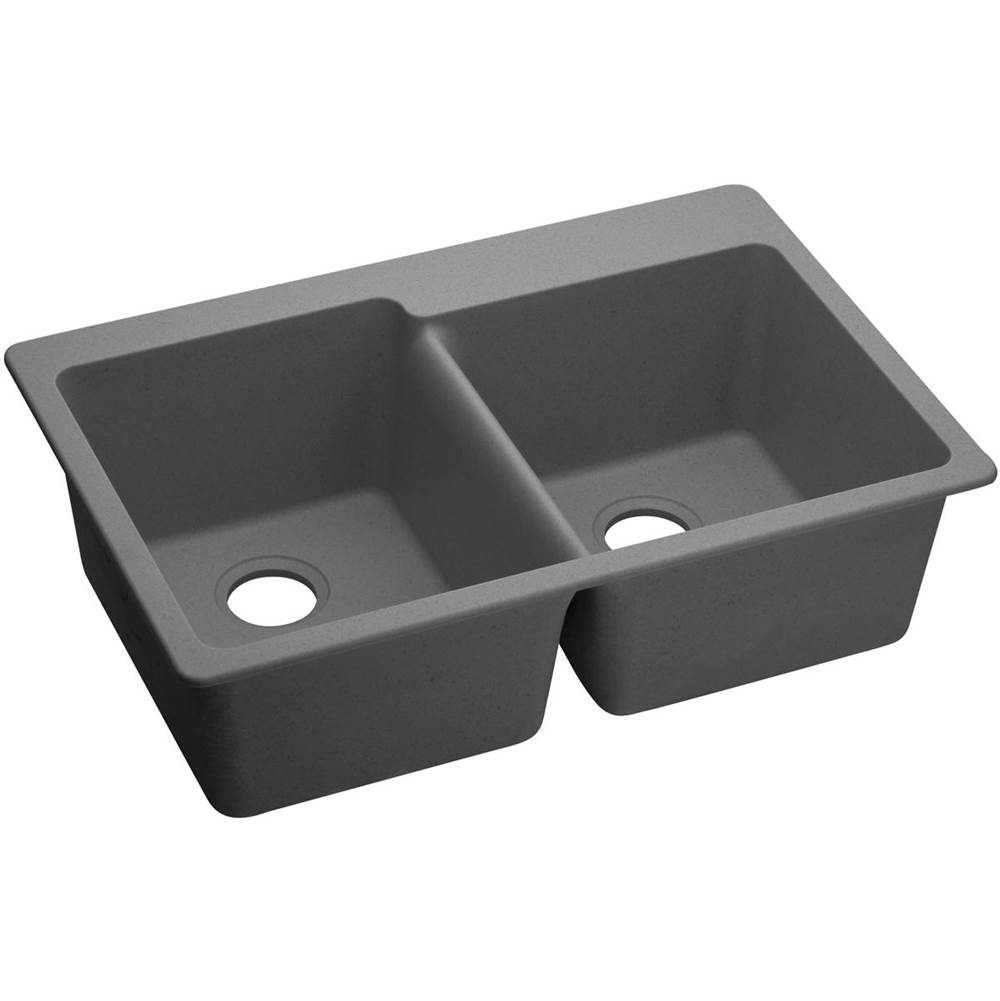 Elkay Drop In Double Bowl Sink Kitchen Sinks item ELG250RGS0