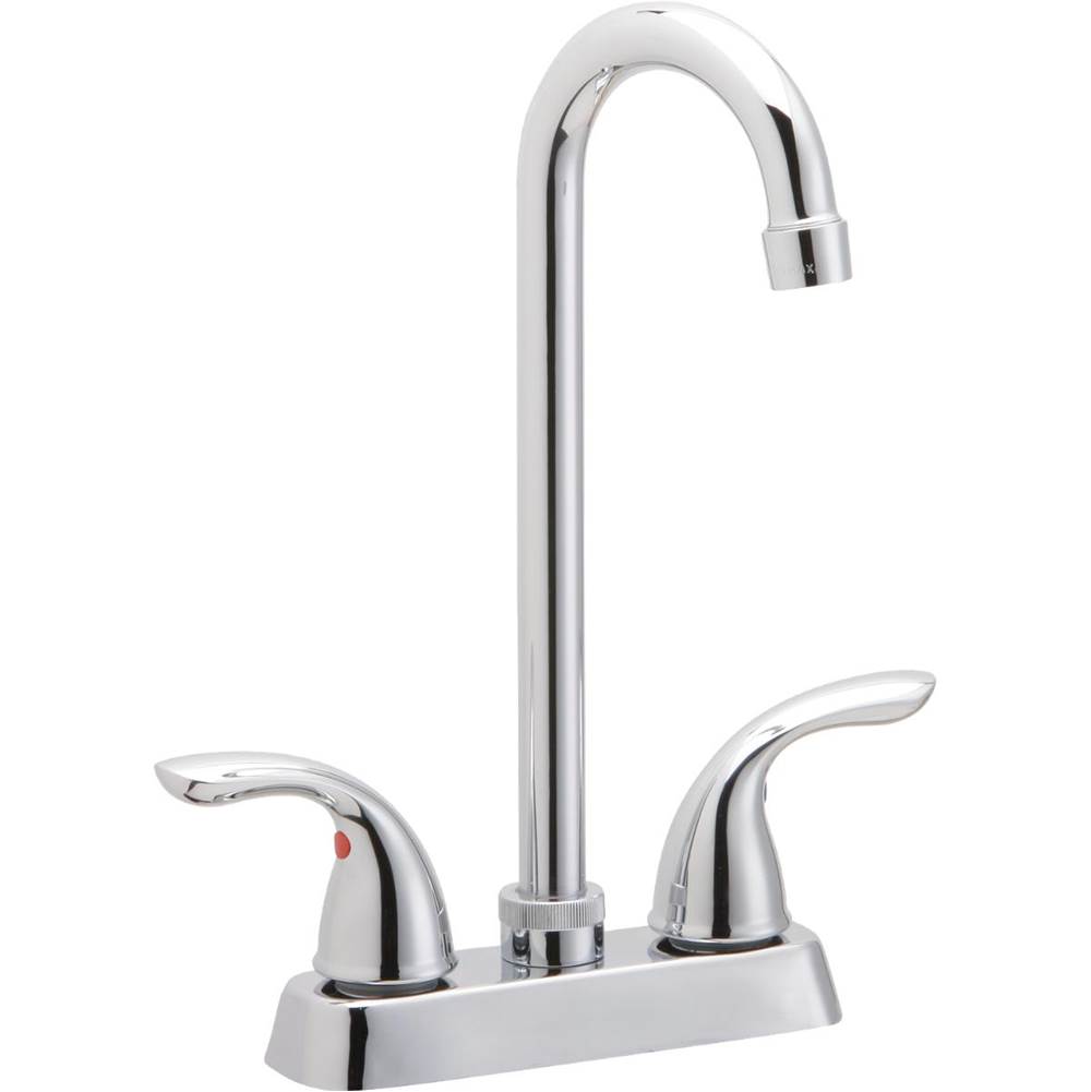 Henry Kitchen and BathElkayEveryday Bar Deck Mount Faucet and Lever Handles Chrome