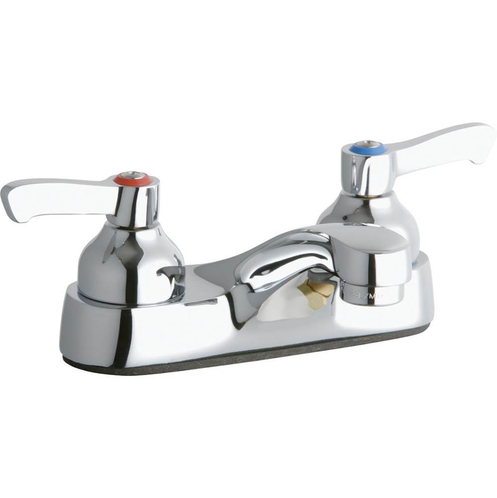 Henry Kitchen and BathElkay4'' Centerset with Exposed Deck Faucet Integral Spout 2'' Lever Handles