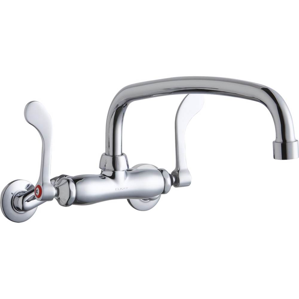 Elkay Wall Mount Kitchen Faucets item LK945AT12T4T