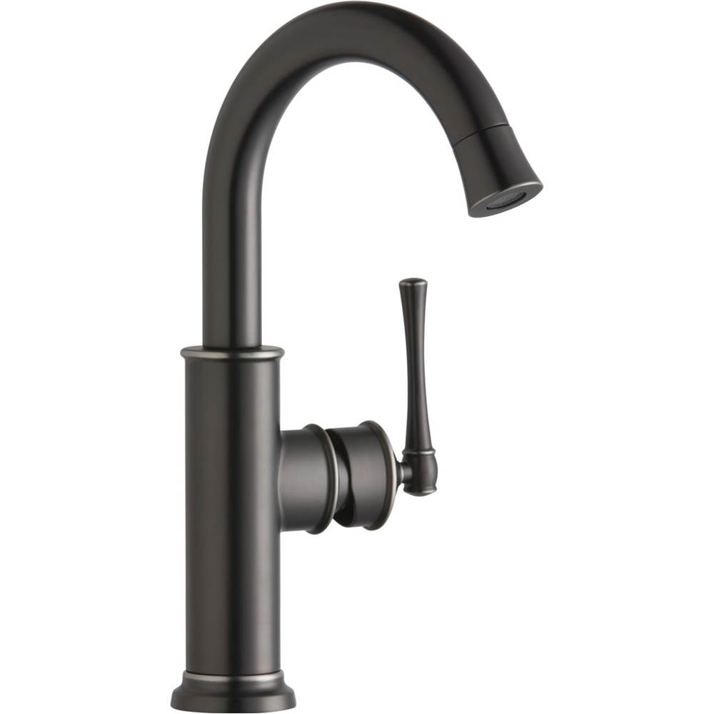 Henry Kitchen and BathElkayExplore Single Hole Bar Faucet with Forward Only Lever Handle Antique Steel