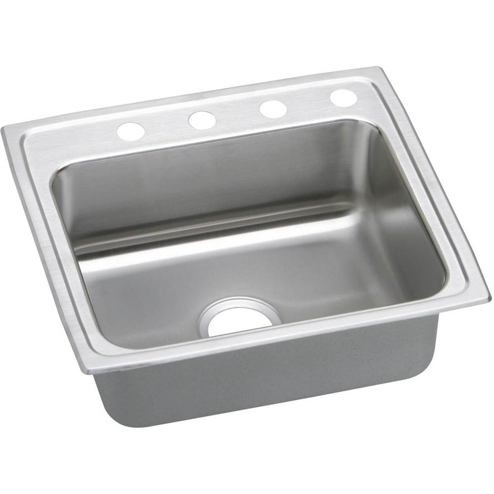 Henry Kitchen and BathElkayLustertone Classic Stainless Steel 22'' x 19-1/2'' x 6-1/2'', Single Bowl Drop-in ADA Sink