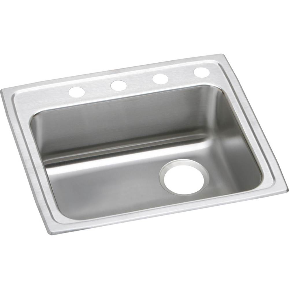 Henry Kitchen and BathElkayLustertone Classic Stainless Steel 22'' x 19-1/2'' x 6-1/2'', Single Bowl Drop-in ADA Sink